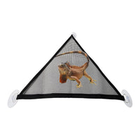 HKM-9481533 Black Mesh Reptile Hammock for Pets - Durable Plastic Design