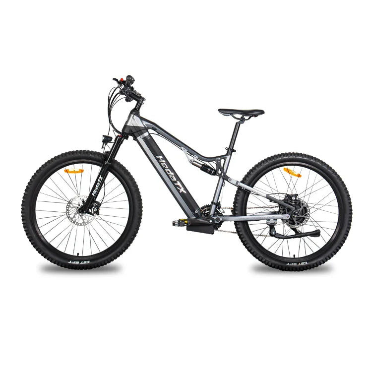 HKM-948243 Electric Mountain Bike 27.5 Inch, 27 Speed E-Bike with Hydraulic Disc Brakes, 48V Lithium Battery, and Rear Hub Motor