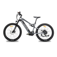 HKM-948243 Electric Mountain Bike 27.5 Inch, 27 Speed E-Bike with Hydraulic Disc Brakes, 48V Lithium Battery, and Rear Hub Motor