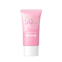 HKM-948243 Sakura Waterproof Sunscreen Face Cream for UV Protection and Brightening Skin Care - 50g