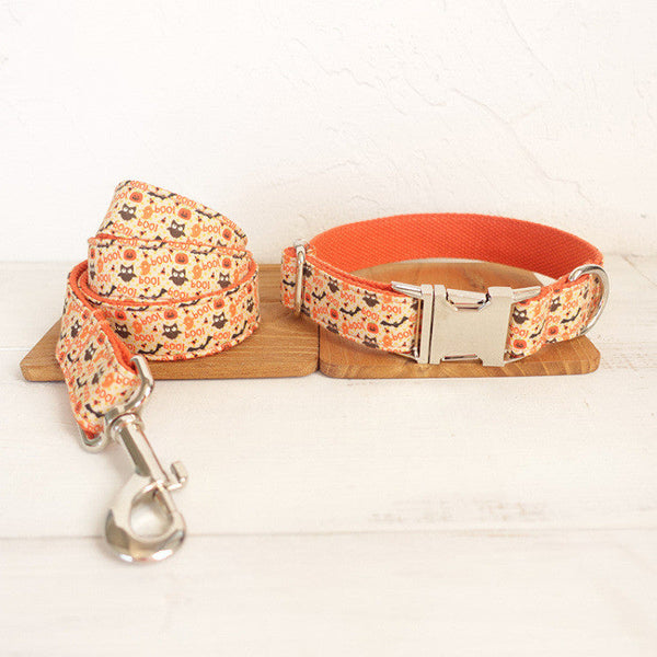 HKM-9482557 Creative and Simple Pet Traction Rope Collar Set for Dogs - Various Styles and Sizes Available