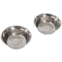 HKM-9482685 Elevated Dog Feeding Station with Stainless Steel Bowls and Non-Slip Base, 23-Inch Height