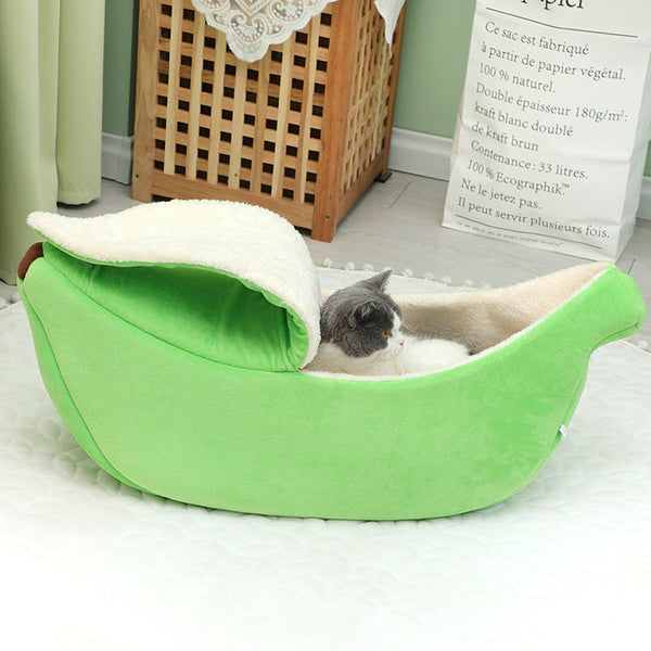 HKM-9486525 Cozy Pet Nest with Cover - Multiple Sizes in Autumn Colors