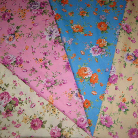 HKM-948755 Peony Peach Skin Printed Polyester Fabric - 210T Density, 150cm Wide, Versatile for Crafts and Home Decor
