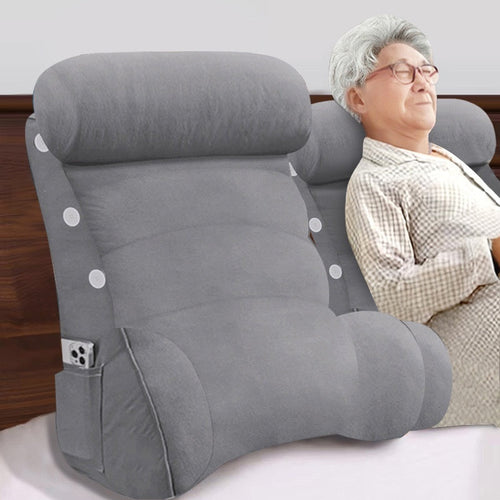 HKM-948819 K-Square Large Soft Bag Sofa Bedside Backrest with Removable Washable Liner