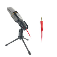 HKM-948819 Professional 3.5mm Condenser Microphone with Tripod for Laptop Recording and Gaming