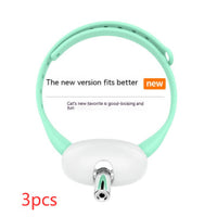 HKM-9488445 Automatic Laser Cat Teaser Collar - Rechargeable & Durable Pet Toy for Playtime Fun