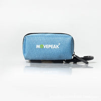 HKM-9488701 Dog Waste Disposal Bags with Zipper Closure, Compact & Portable, Various Colors Available