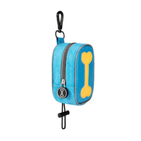 HKM-9488701 Dog Waste Disposal Bags with Zipper Closure, Compact & Portable, Various Colors Available