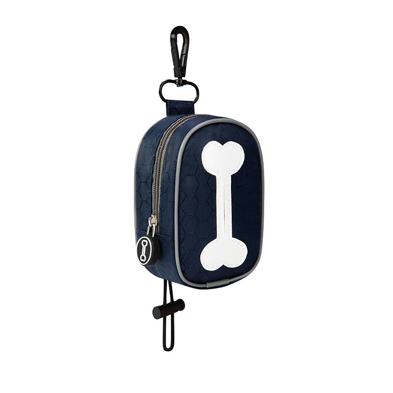 HKM-9488701 Dog Waste Disposal Bags with Zipper Closure, Compact & Portable, Various Colors Available