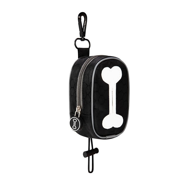 HKM-9488701 Dog Waste Disposal Bags with Zipper Closure, Compact & Portable, Various Colors Available