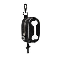 HKM-9488701 Dog Waste Disposal Bags with Zipper Closure, Compact & Portable, Various Colors Available