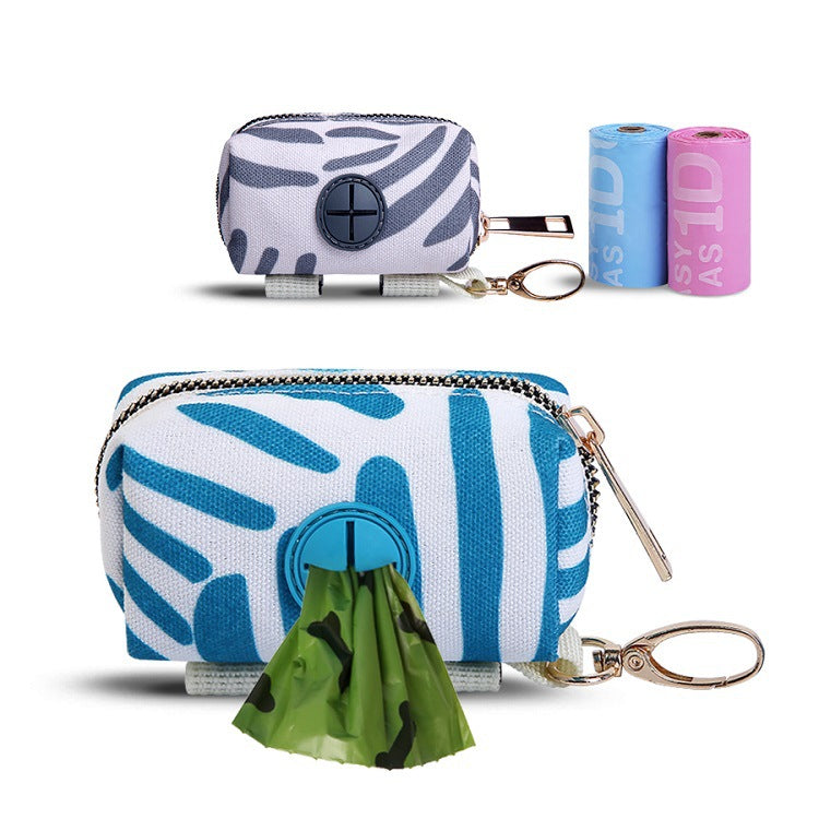 HKM-9488701 Dog Waste Disposal Bags with Zipper Closure, Compact & Portable, Various Colors Available