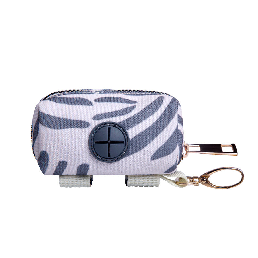 HKM-9488701 Dog Waste Disposal Bags with Zipper Closure, Compact & Portable, Various Colors Available