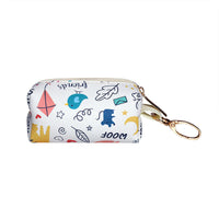 HKM-9488701 Dog Waste Disposal Bags with Zipper Closure, Compact & Portable, Various Colors Available