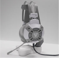 HKM-948947 Professional Gaming Headset with RGB Lights and True 7.1 Surround Sound