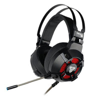 HKM-948947 Professional Gaming Headset with RGB Lights and True 7.1 Surround Sound
