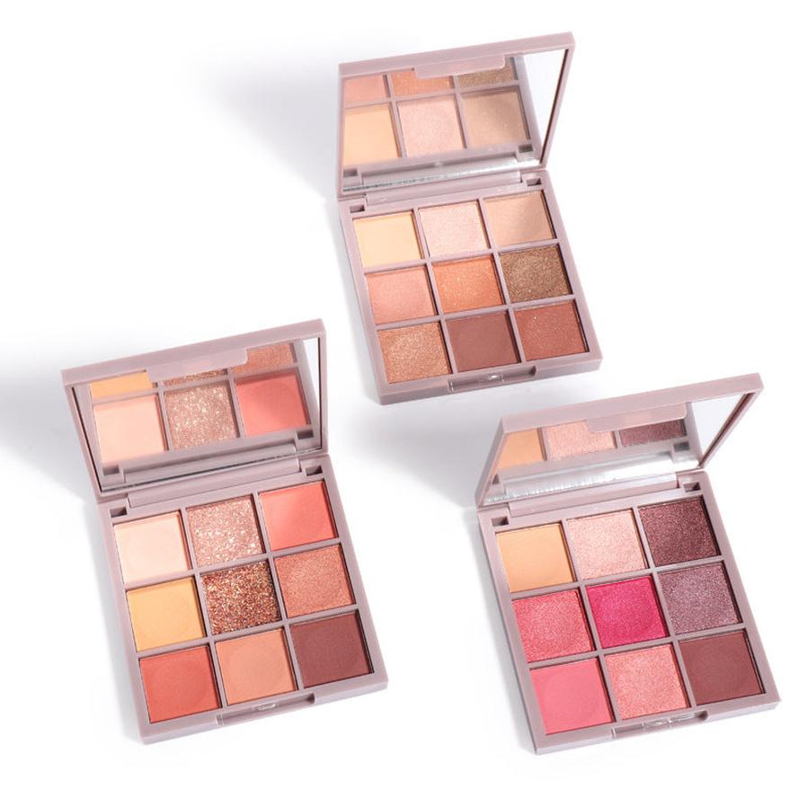 HKM-949139 9-Color Eyeshadow Palette for Full Coverage and Feature Enhancement, 9g