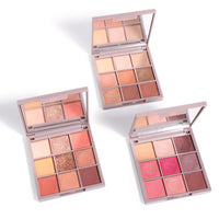 HKM-949139 9-Color Eyeshadow Palette for Full Coverage and Feature Enhancement, 9g