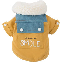 HKM-949139 Thick Winter Pet Coat for Dogs and Cats - Waterproof, Windproof & Cozy Design
