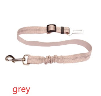HKM-9492029 Adjustable Reflective Dog Car Seat Belt - Soft, Durable, Universal Fit