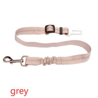 HKM-9492029 Adjustable Reflective Dog Car Seat Belt - Soft, Durable, Universal Fit