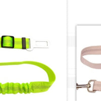 HKM-9492029 Adjustable Reflective Dog Car Seat Belt - Soft, Durable, Universal Fit