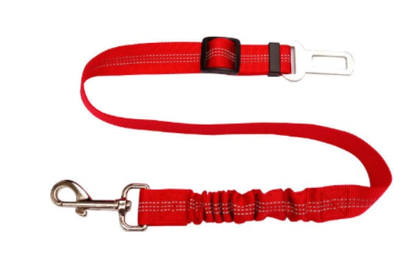 HKM-9492029 Adjustable Reflective Dog Car Seat Belt - Soft, Durable, Universal Fit
