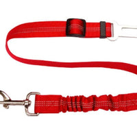 HKM-9492029 Adjustable Reflective Dog Car Seat Belt - Soft, Durable, Universal Fit