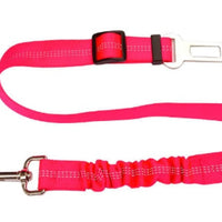 HKM-9492029 Adjustable Reflective Dog Car Seat Belt - Soft, Durable, Universal Fit