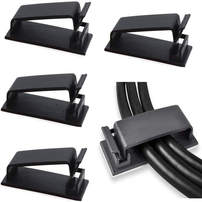 HKM-949267 Cable Management Clamp for Organizing Wires and Data Cables