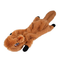 HKM-9495485 Plush Bite-Resistant Toys for Dogs – Fox, Squirrel, and Wolf Designs