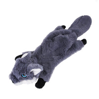 HKM-9495485 Plush Bite-Resistant Toys for Dogs – Fox, Squirrel, and Wolf Designs