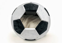 HKM-9497021 Four Seasons General Creative Cat Nest - Super Soft Plush, Black/White & Red/White, Small 40cm & Large 45cm