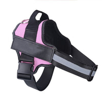 HKM-9497277 Reflective No-Pull Adjustable Dog Harness with Personalized Patch for Small to Large Dogs