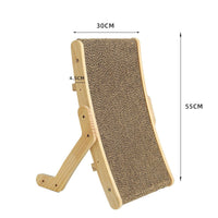 HKM-9498173 U-Shaped Corrugated Paper Cat Scratch Board, Eco-Friendly Pet Toy, Multi-Sized Design