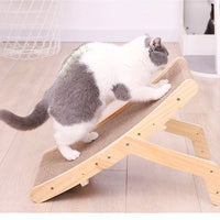 HKM-9498173 U-Shaped Corrugated Paper Cat Scratch Board, Eco-Friendly Pet Toy, Multi-Sized Design