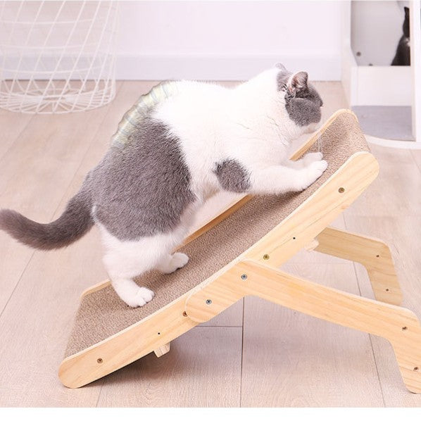 HKM-9498173 U-Shaped Corrugated Paper Cat Scratch Board, Eco-Friendly Pet Toy, Multi-Sized Design