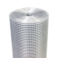 HKM-9499581 Galvanized 1/4 Inch Hardware Cloth Wire Fencing Roll 48in x 100ft for Poultry and Garden Protection