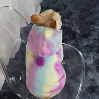HKM-9500349 Tie-Dye Cashmere Fleece Sweater in Casual Style for Men and Women