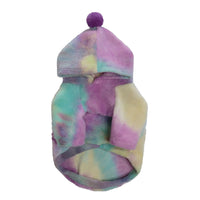 HKM-9500349 Tie-Dye Cashmere Fleece Sweater in Casual Style for Men and Women