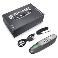 HKM-9501245 Ultrasonic Handheld Dog Bark Deterrent Trainer with Rechargeable Battery
