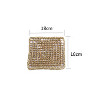 HKM-9502013 Natural Seaweed Straw Mat Hammock for Reptiles and Lizard Nest