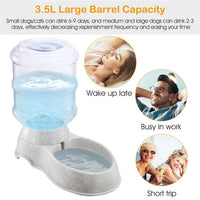 HKM-9503805 Automatic Gravity Flow Water Dispenser for Pets