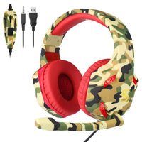 HKM-950419 Wired Gaming Headset with Luminous Design and Strong Bass - T-176 Model