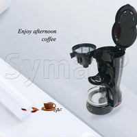 HKM-950803 12-Cup Permanent Swing Filter Coffee Maker for Home Brewing