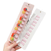 HKM-950803 Cartoon Animal Duckbill Clip Bangs Hairpin Set for Kids - 15 Cute Styles