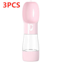 HKM-9509565 Eco-Friendly Multifunctional Pet Water Bottle with One-Touch Waterproof Button