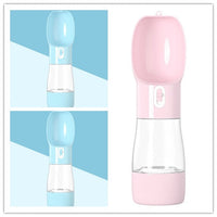 HKM-9509565 Eco-Friendly Multifunctional Pet Water Bottle with One-Touch Waterproof Button
