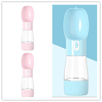 HKM-9509565 Eco-Friendly Multifunctional Pet Water Bottle with One-Touch Waterproof Button